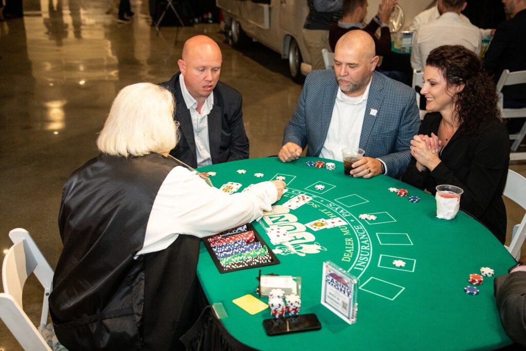 Guests at the 2022 Missouri Boys State Casino Night