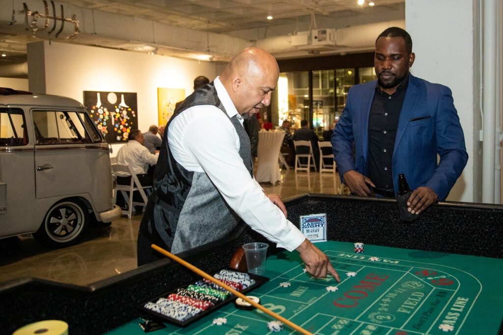 Guests at the 2022 Missouri Boys State Casino Night