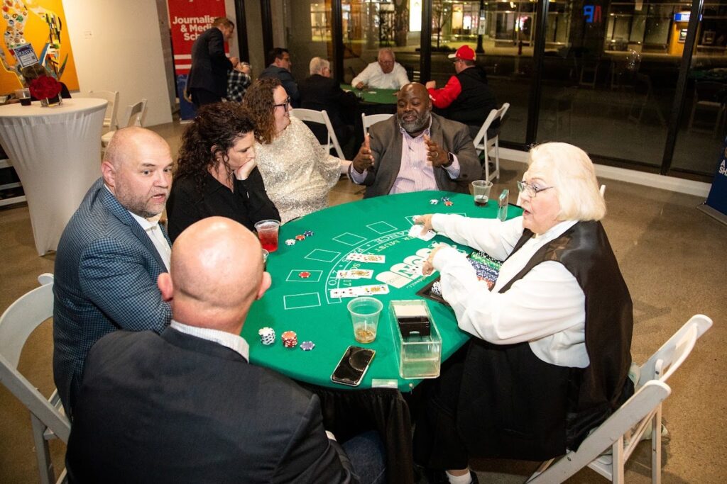Guests at the 2022 Missouri Boys State Casino Night