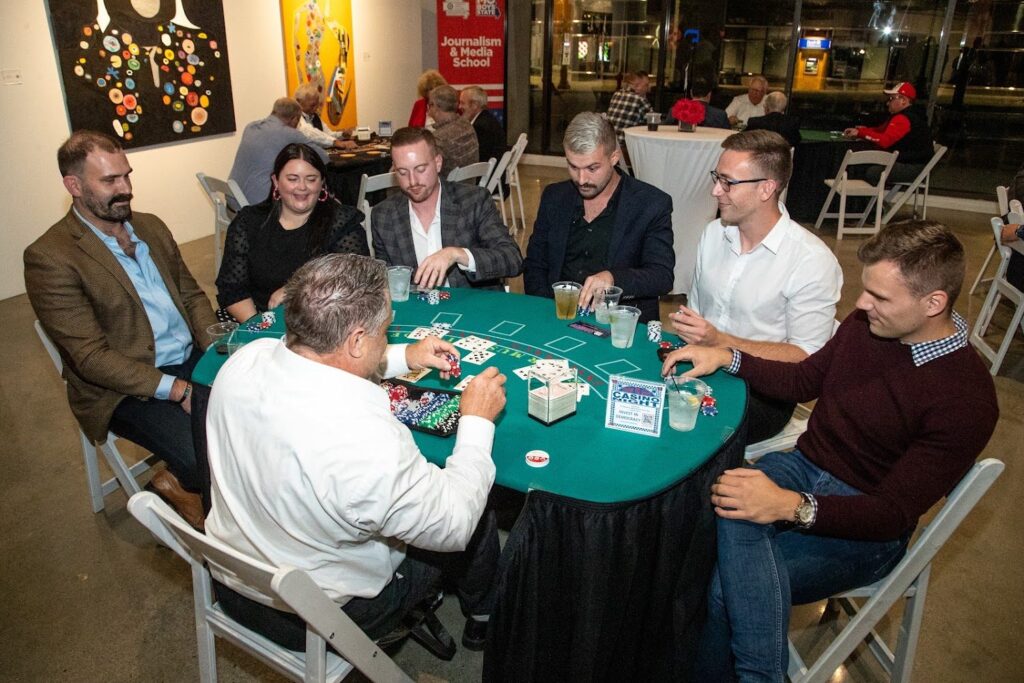 Guests at the 2022 Missouri Boys State Casino Night