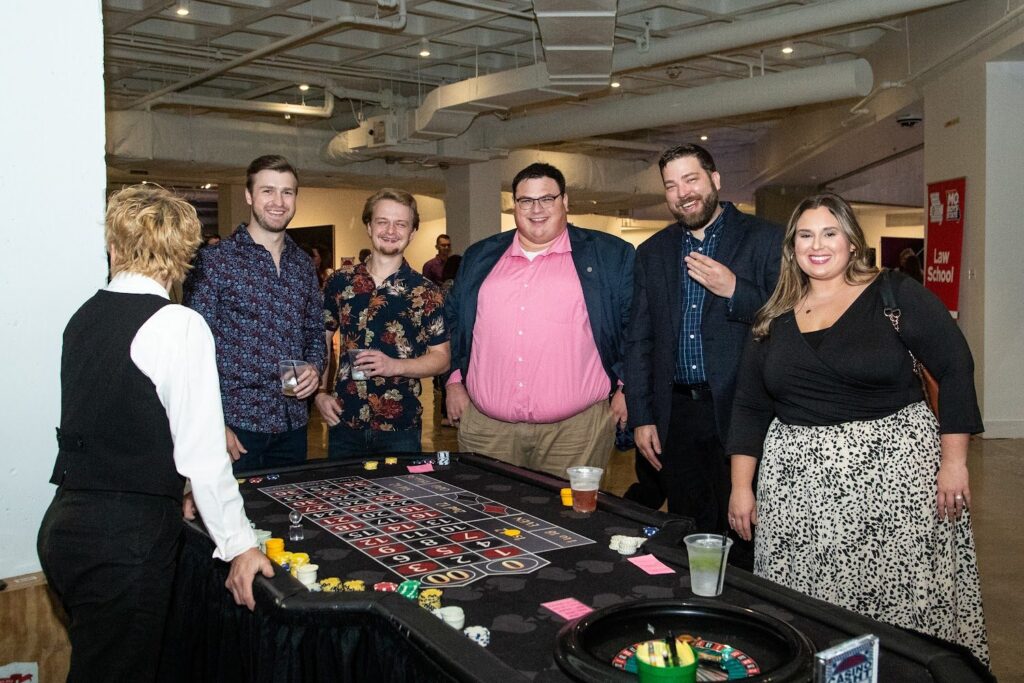 Guests at the 2022 Missouri Boys State Casino Night